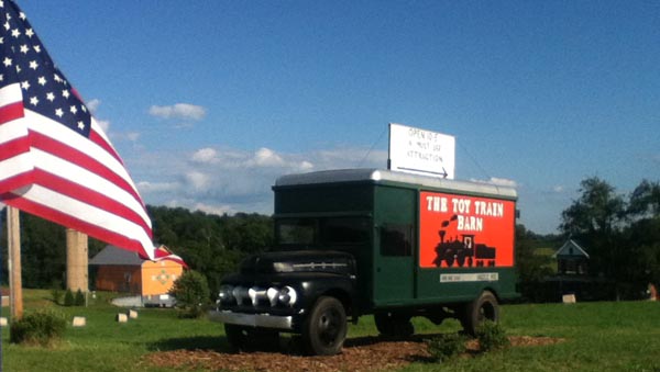 Toy Train Barn