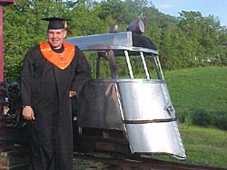 Dylan's graduation photo.